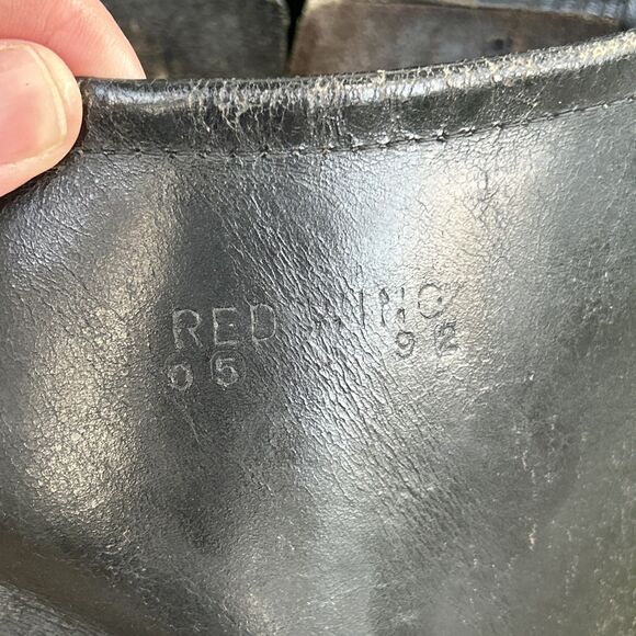 Vtg 1990 80s Red Wing PT83 2268 Engineer Boots Size 10.5 D Motorcycle